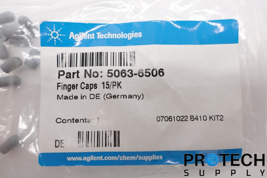 New Agilent Finger Caps 12/pk 5063-6506