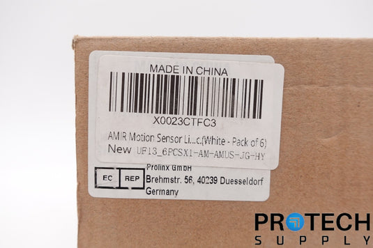 6/Pk AMIR Motion Sensor Light X0023CTFC3 NEW with WARRANTY