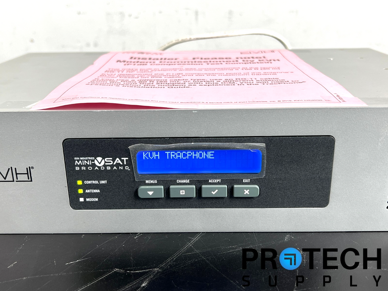 Load image into Gallery viewer, KVH Industries Mini-VSAT Broadband 02-2203-01 TracPhone Control Unit
