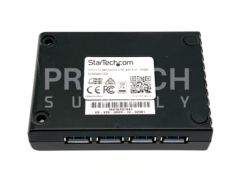 Load image into Gallery viewer, (Lot of 2) StarTech ST4300USB3 4-Port SuperSpeed USB 3.0 HUB GUARANTEED
