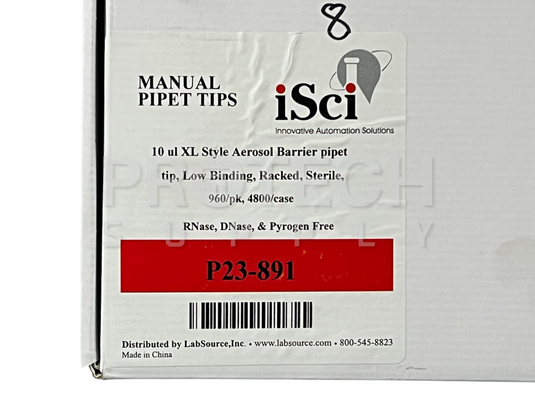 (960/Pk) iSci P23-891 10ul XL Style Aerosol Barrier Pipet Tip NEW GUARANTEED
