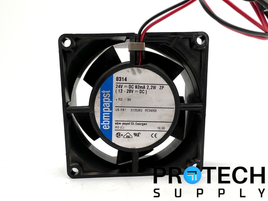 Ebmpapst 8314 DC Axial Fan 80 × 80 × 32 mm with WARRANTY