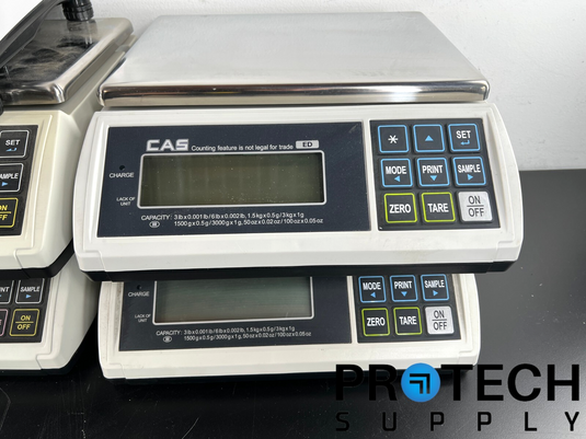 Lot of 10 CAS / Optima / Intelligent Counting Scales for PARTS / REPAIR