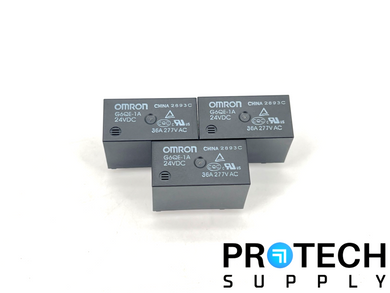 (Pack of 3) Omron G6QE-1A DC24 General Purpose Relay NEW with WARRANTY