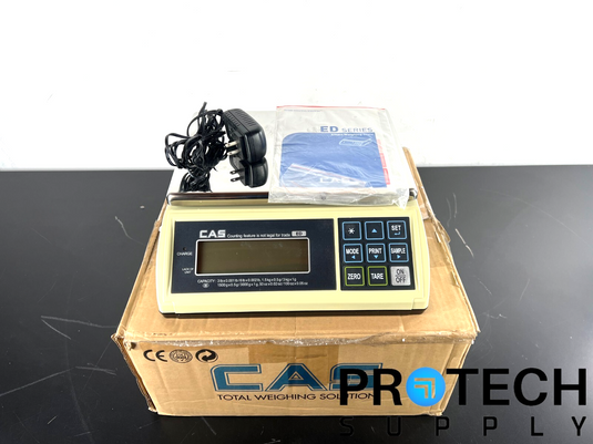 CAS ED-3 Digital Scale 6 LB + Power Adapter with WARRANTY