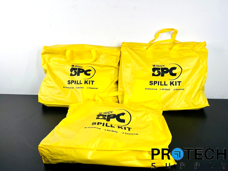 Load image into Gallery viewer, Lot of 3 Bags Brady SPC Economy Spill Kit SKA-PPE
