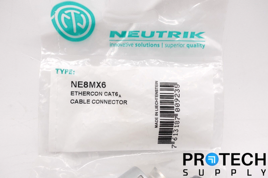 Neutrik NE8MX6 Ethercon Cat6A Cable Connector NEW with WARRANTY