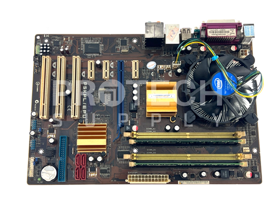 ASUS P5KPL/EPU Mother Board + Intel Cooling Fan + 2x Kingston Ram GUARANTEED
