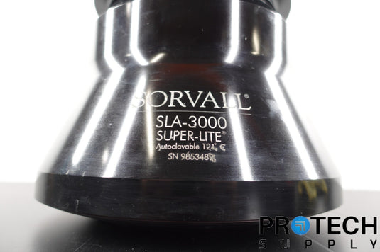Sorvall SLA-3000 Super-Lite Centrifuge Rotor with WARRANTY