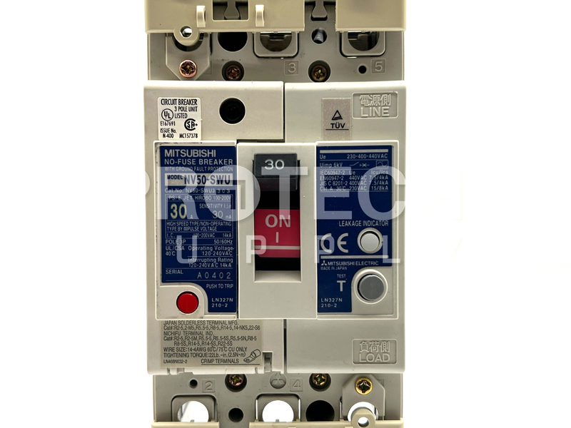 Load image into Gallery viewer, Mitsubishi NV50-SWU Circuit Breaker 30A with WARRANTY
