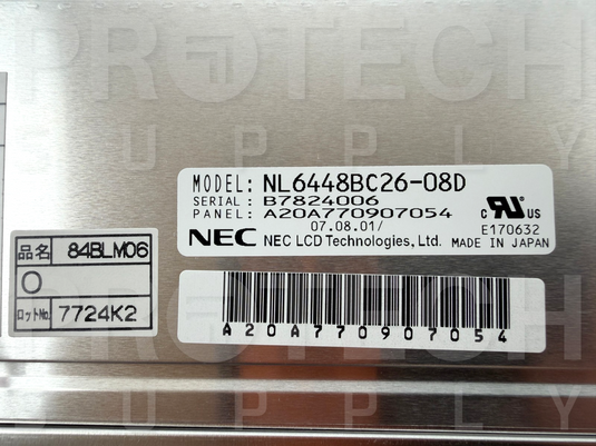 NEW OEM NEC LCD Screen Panel Module NL6448BC26-08D 8.4-Inch with WARRANTY