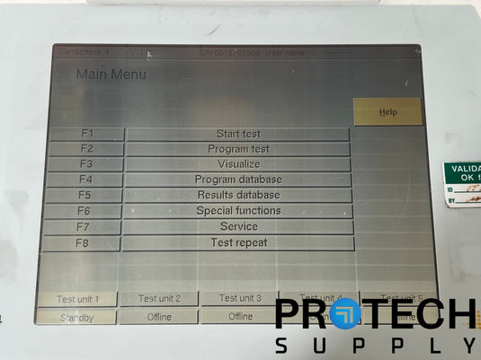 Sartorius Sartocheck 4 Plus Filter Integrity Tester LOT with WARRANTY
