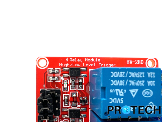 4 Relay Module High / Low Level Trigger NEW with WARRANTY