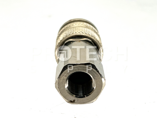 (Lot of 2) Parker RF-251-4FP High Flow Push to Connect Air Tool with WARRANTY