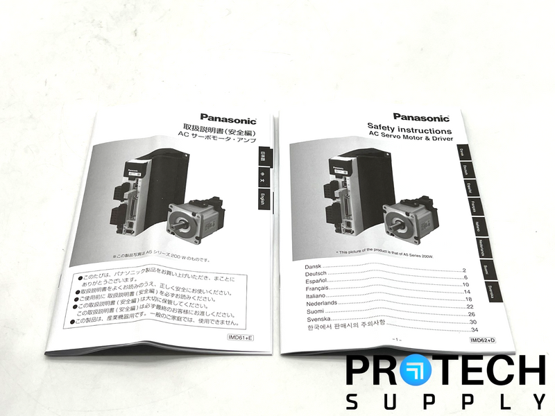 Load image into Gallery viewer, Panasonic MSMD022S1S AC Servo Motor NEW with WARRANTY
