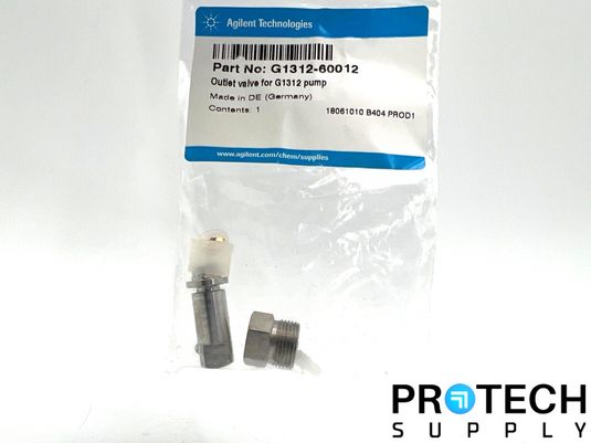 Agilent G1312-60012 Outlet Valve for G1312 Pump NEW with WARRANTY