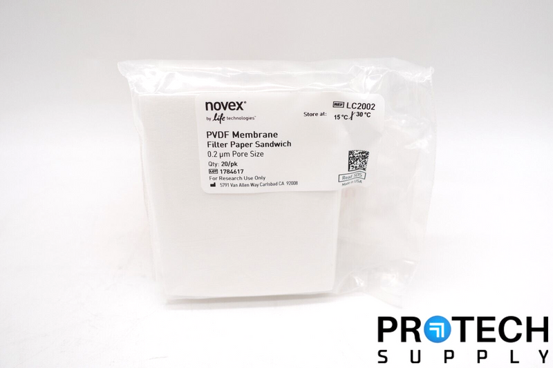 Load image into Gallery viewer, Novex LC2002 PVDF Membrane Filter Paper Sandwich NEW
