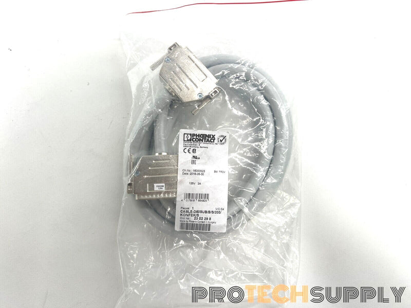 Load image into Gallery viewer, NEW Phoenix Contact D-SUB Socket Strip to D-SUB Pin Strip 2M Cable w/ WARRANTY
