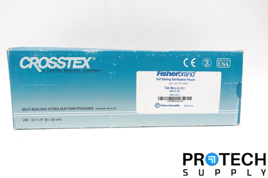 (Qty 100) Fisherbrand 0181251 Self Sealing Sterilization Pouch