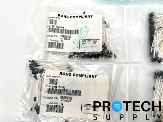 (Approx 400) Littelfuse KT103J2 NTC Thermistor 10k Bead with WARRANTY