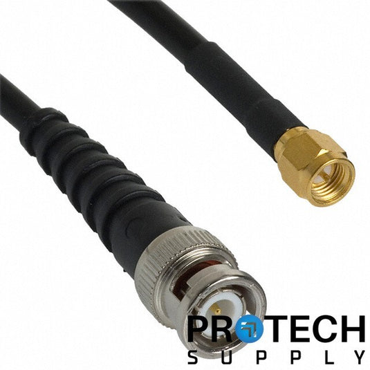 Cinch 415-0037-048 SMA Straight Plug to BNC Straight Plug Cable NEW w/ WARRANTY
