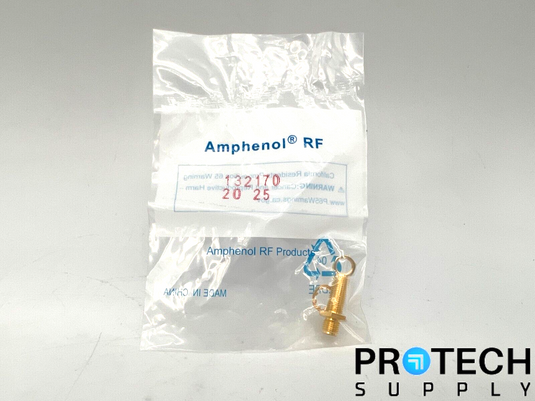 Amphenol SMA Jack to SMA Jack Straight Adapter 132170 NEW with WARRANTY