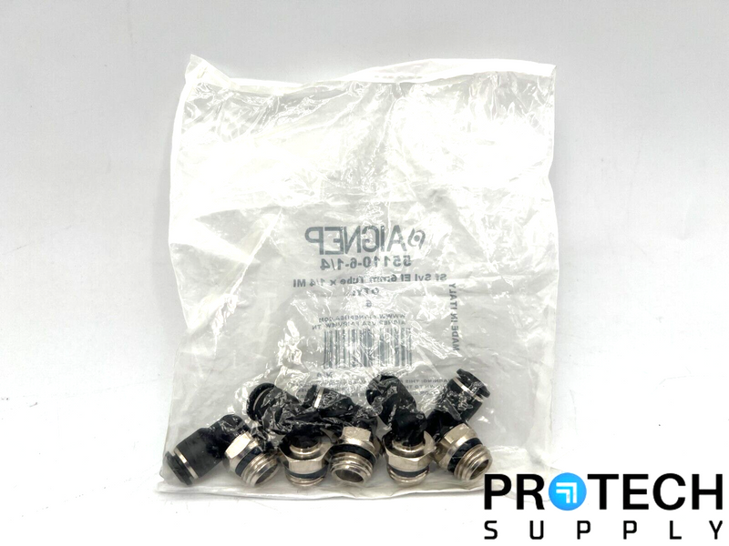 Load image into Gallery viewer, 5/Pk Aignep 55110-6-1/4 Nylon Swivel Elbow NEW with WARRANTY

