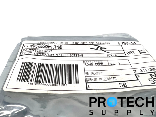 (50/Pk) Analog Devices / Maxim MAX6708SKA+T Dual Voltage Supervisor w/ WARRANTY