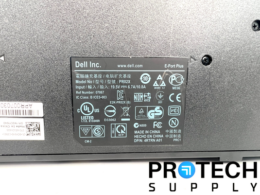 Dell PR02X E‑Port Plus Docking Station with WARRANTY