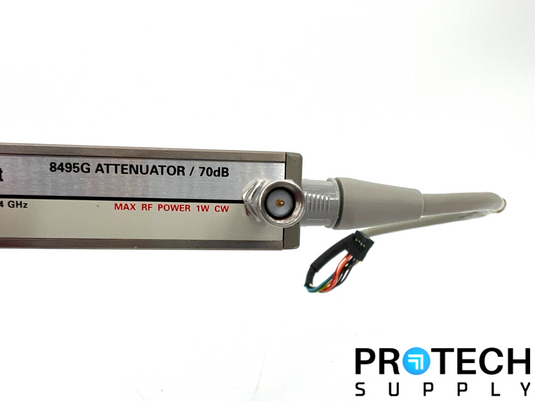 Agilent 8495G / 70dB Step Attenuator with WARRANTY