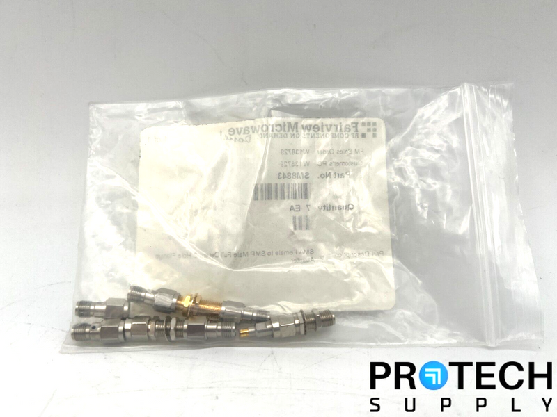 Load image into Gallery viewer, 7/Pk Fairview Microwave SMA Female to SMP 2 Hole Flange Adapter SM8843
