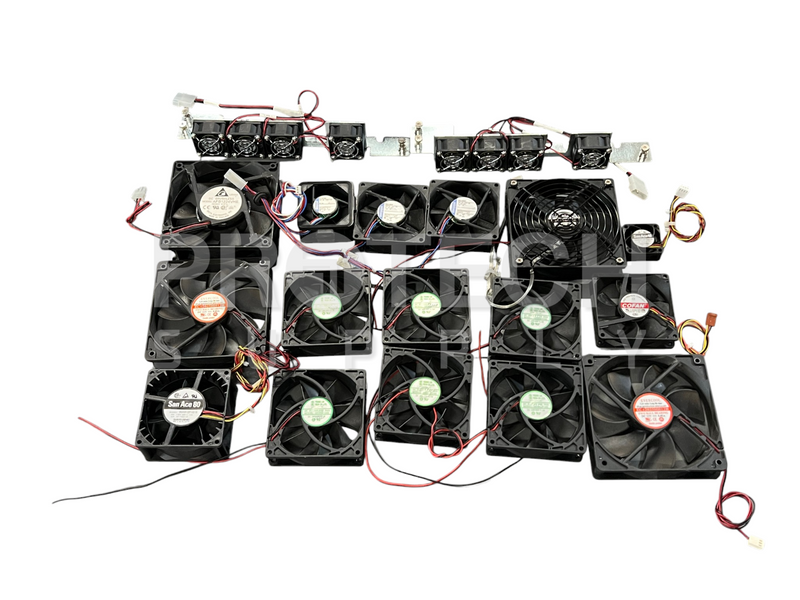 Load image into Gallery viewer, (Lot of 24) Misc Cooling Fan Delta / Ebmpapst / Sanyo Denki / Cofan / Young Lin

