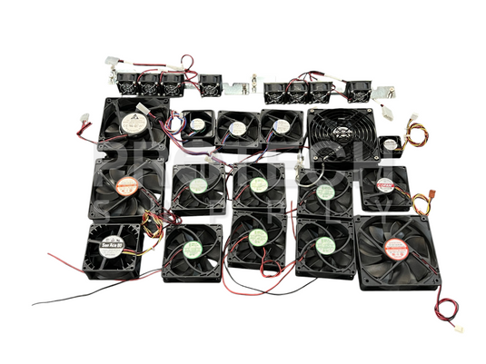 (Lot of 24) Misc Cooling Fan Delta / Ebmpapst / Sanyo Denki / Cofan / Young Lin