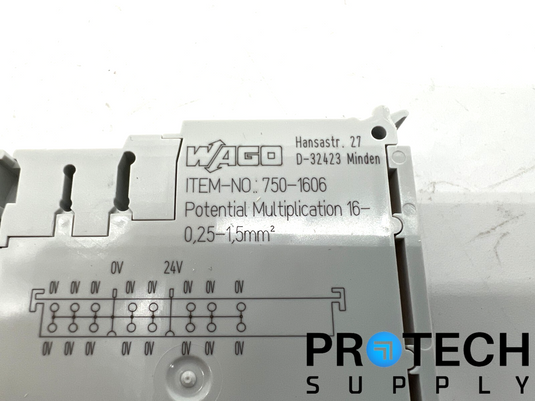 WAGO Corporation 750-1606 Power Supply Module 24VDC with WARRANTY