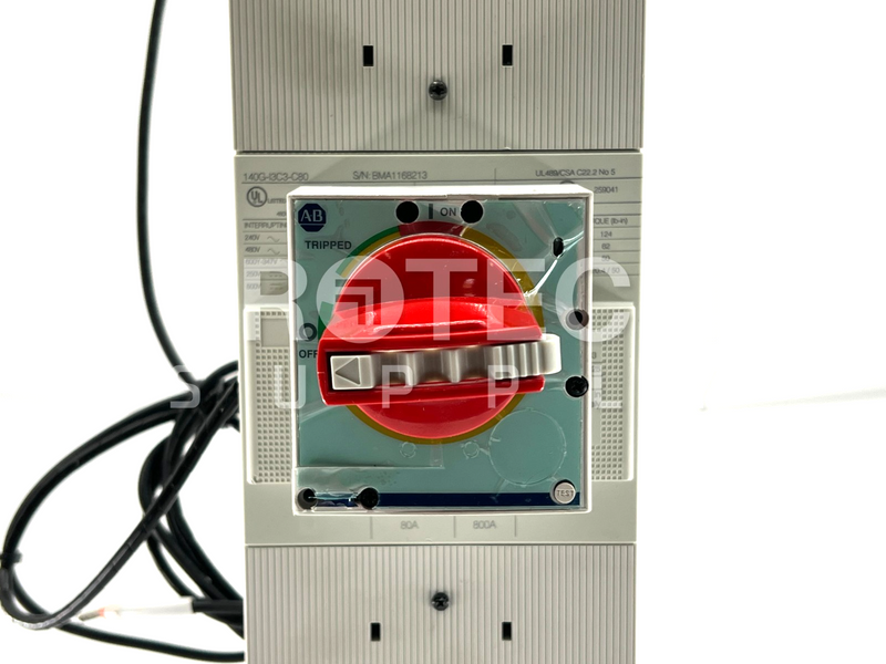 Load image into Gallery viewer, Allen Bradley 140G-I3C3-C80 Circuit Breaker 3-Pole with WARRANTY

