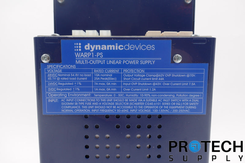 Load image into Gallery viewer, Dynamic Devices WARP1-PS Servo Power Supply + Accessory Cables with WARRANTY
