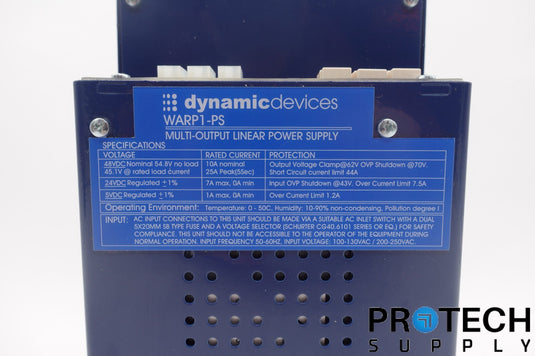 Dynamic Devices WARP1-PS Servo Power Supply + Accessory Cables with WARRANTY