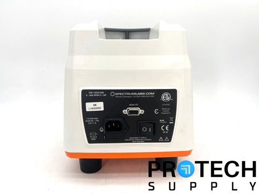 Spectrum Labs KrosFlo Peristaltic Pump with L/S Pump Head with WARRANTY