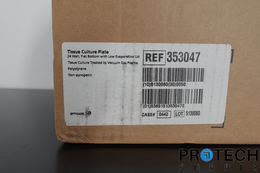 (Box of 50) Falcon 353047 Tissue Culture 24-Well Plate NEW with WARRANTY