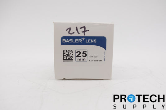 Basler C23-2518-5M Camera Lens 25mm NEW with WARRANTY