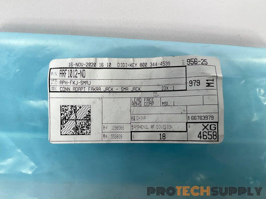 Amphenol RF APH-FKJ-SMAJ FAKRA Jack to SMA Jack Adapter 50 Ohm NEW with WARRANTY