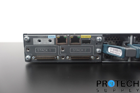 Cisco WS-C3750X-48PF-S 48-Port Gigabit IP Base Switch with WARRANTY