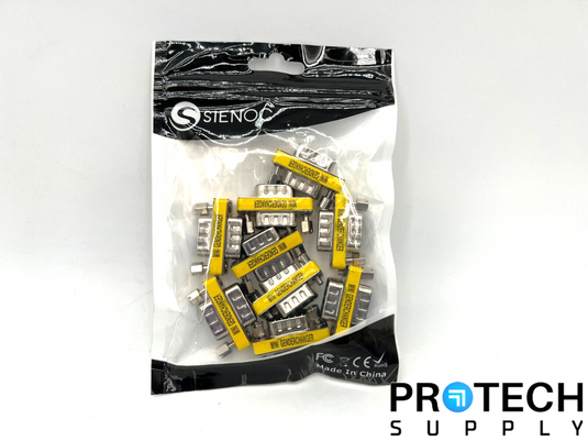 9/Pk Sienoc 9-Position Mini Gender Changer Male / Male X0018DPW3J with WARRANTY