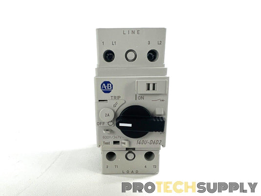 Allen Bradley UL 489 2-Pole Circuit Breaker 140U-D6D2-B20 with WARRANTY