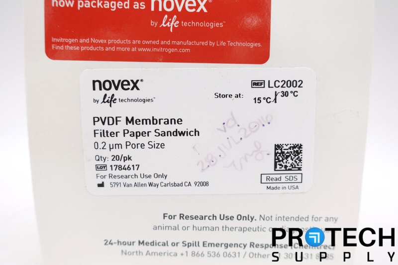 Load image into Gallery viewer, Novex LC2002 PVDF Membrane Filter Paper Sandwich NEW
