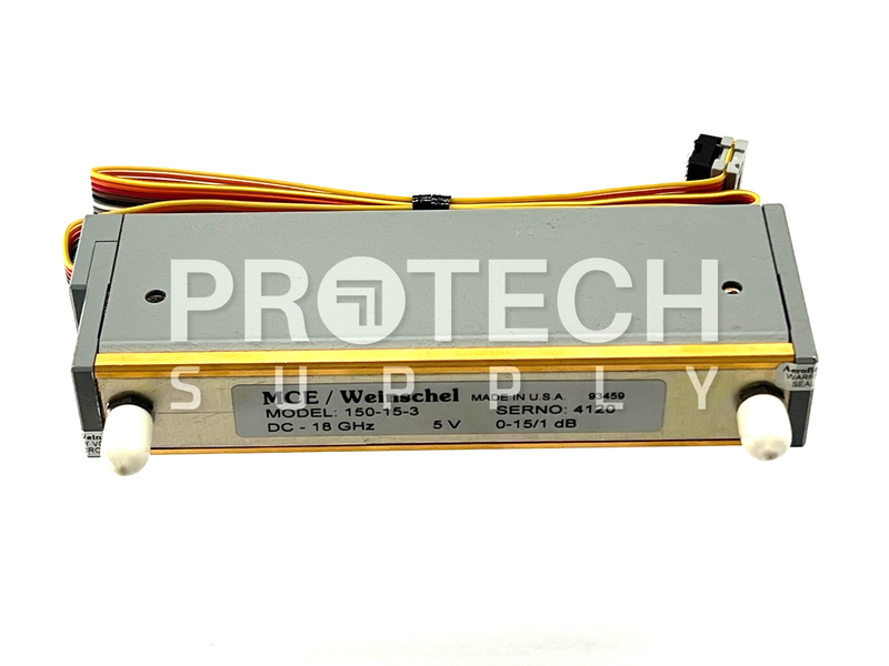 Load image into Gallery viewer, MCE / Weinschel 150-15-3 Programable Step Attenuator 18GHz 5V GUARANTEED

