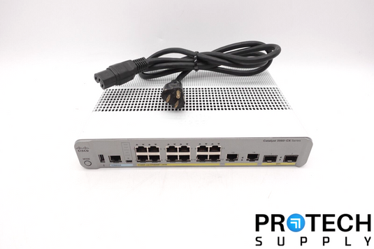 Cisco Catalyst WS-C3560CX-12PD-S w/ Cable Series Switches 3560-CX with WARRANTY