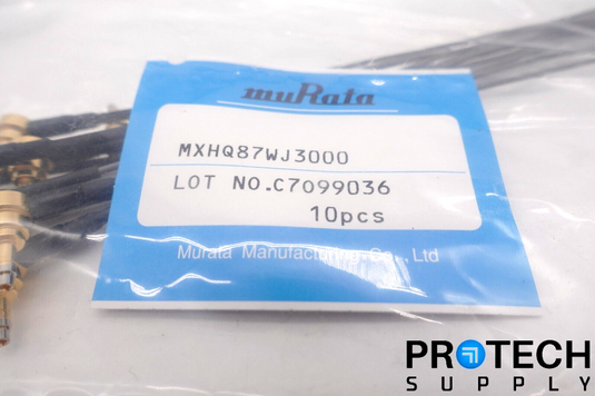 (Pack of 10) Murata MXHQ87WJ3000 RF Test Leads NEW with WARRANTY