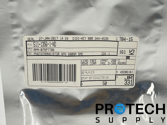 (50/Pk) Rohm Semiconductor RPM-075PTT86 Phototransistors NEW SEALED w/ WARRANTY