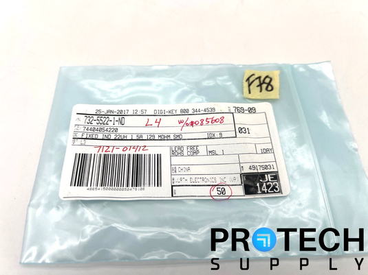 (28/Pk) Wurth Elektronik 744363540100 Wirewound Inductor with WARRANTY